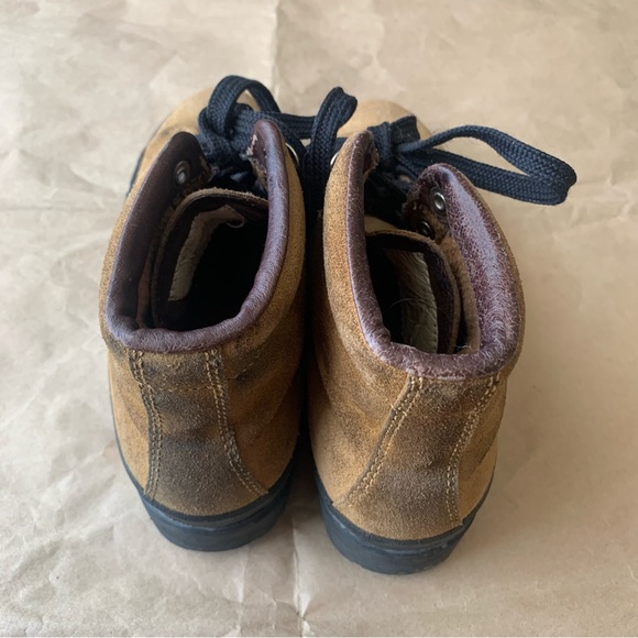 Vintage LL Bean Hiking Boots 5.5 womens D466 Suede Thinsulate - Picture 8 of 11